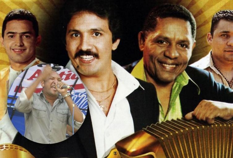 Binomio de Oro de América Integrantes del Binomio de Oro y el compositor Tico Mercado