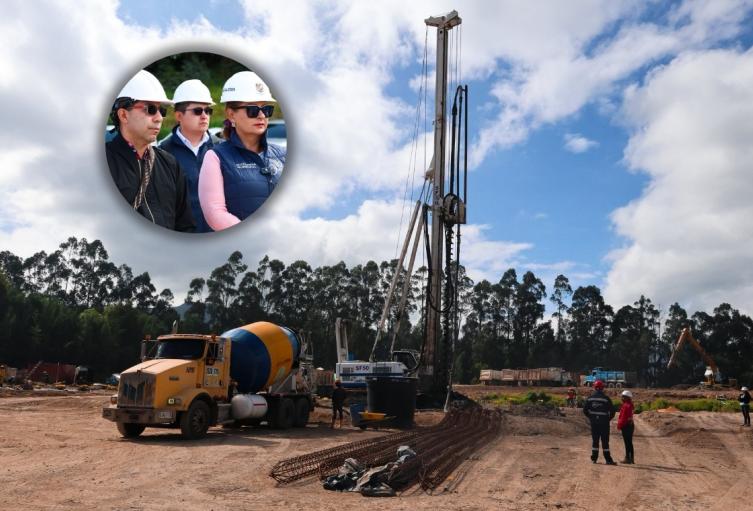 Cajicá avanza en la construcción de la PTAR Calahorra Cajicá avanza en la construcción de la PTAR Calahorra
