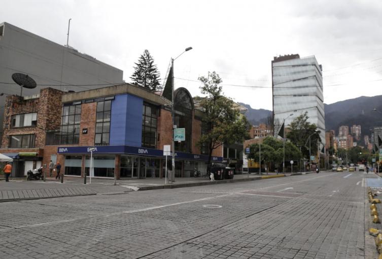 Zona Rosa en Chapinero Calles de la Zona Rosa en Chapinero