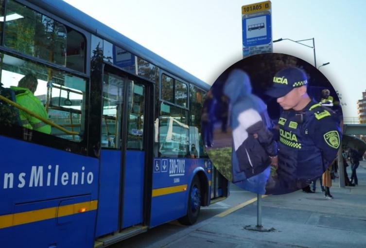 Capturaron a presuntos ladrones que robaron un SITP