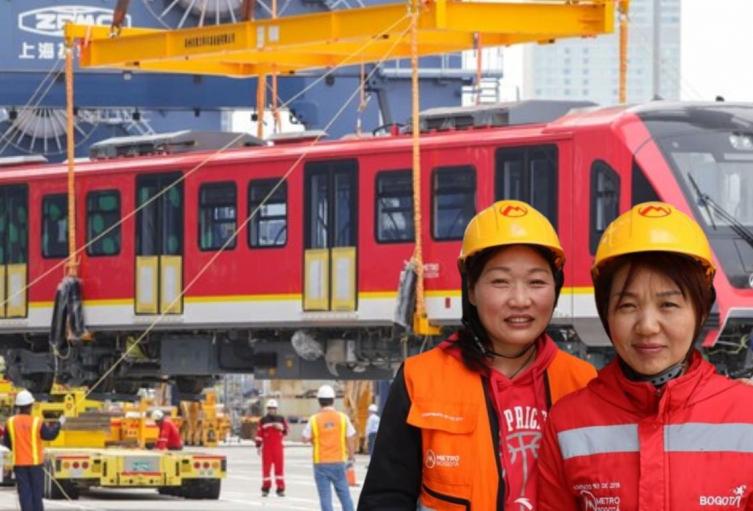 Chinos van embalados fecha definida para segunda entrega del Metro