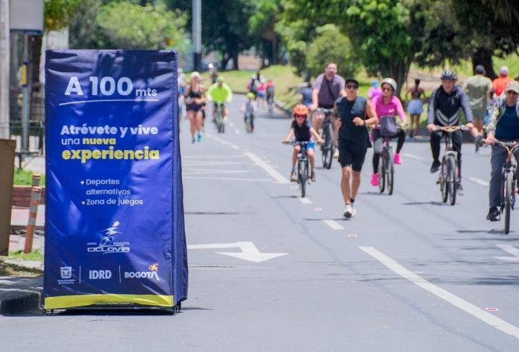 Ciclovía en Bogotá
