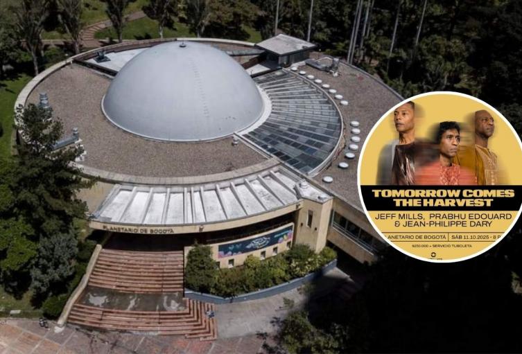 Jeff Mills transformará el Planetario de Bogotá con su propuesta musical