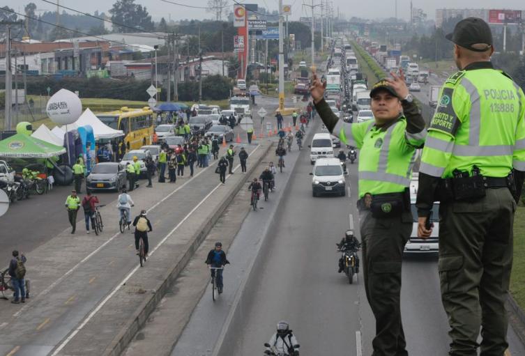 Cundinamarca entrena jugada vial mejora el ingreso y salida de Bogotá