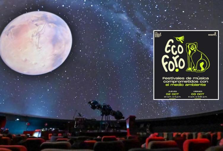 Música y medio ambiente se unen en EcoForo 2025 en el Planetario de Bogotá