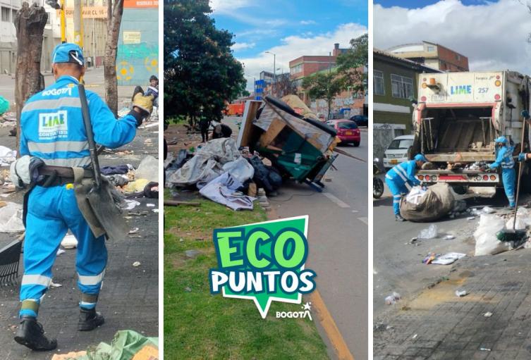 Localidades con Ecopuntos en Bogotá del 15 al 20 de septiembre Localidades con Ecopuntos en Bogotá del 15 al 20 de septiembre