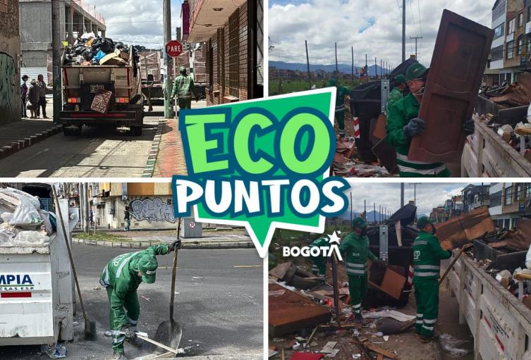 Ecopuntos en Bogotá: bote escombros del 29 de septiembre al 4 de octubre