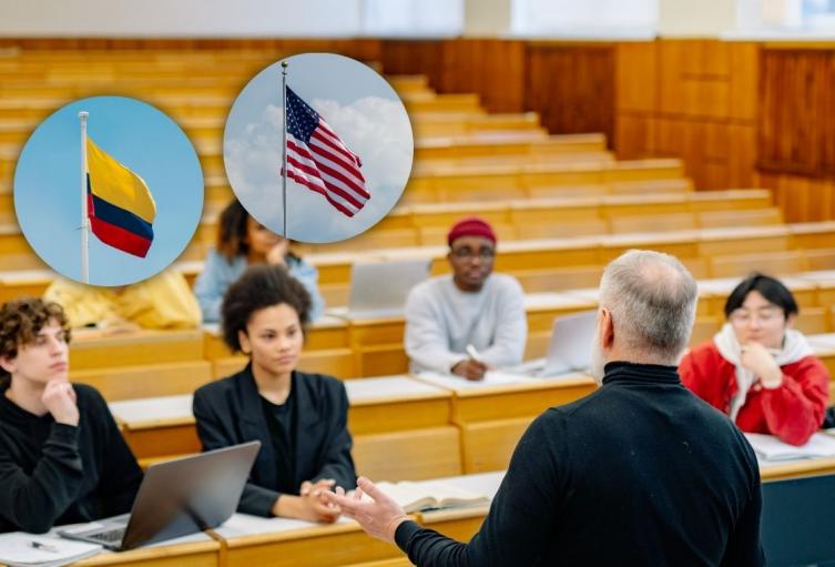 Feria para estudiar en Estados Unidos Estudiantes de universidad en Estados Unidos