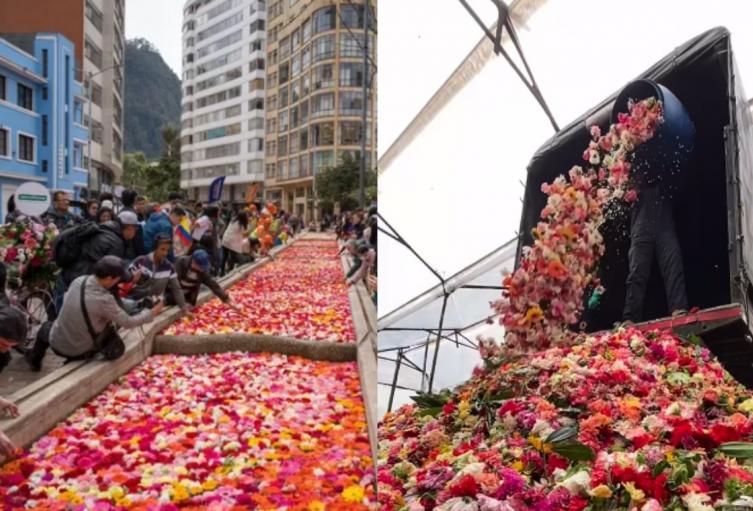 Flores en el Eje Ambiental
