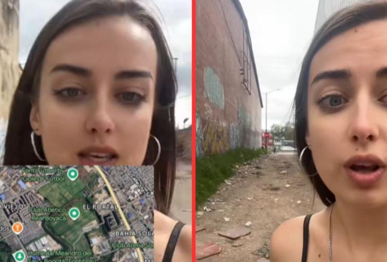 Influencer rusa se perdió en Fontibón Influencer rusa se perdió en Fontibón