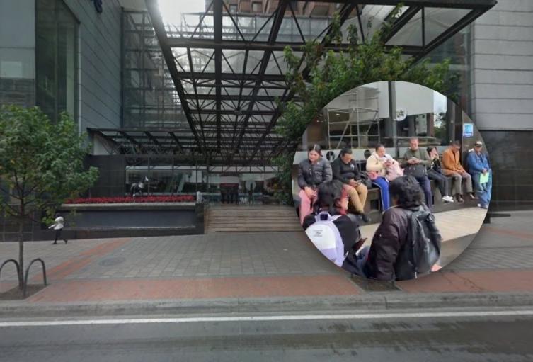 Manifestantes bloquean paso del Centro Comercial San Martín