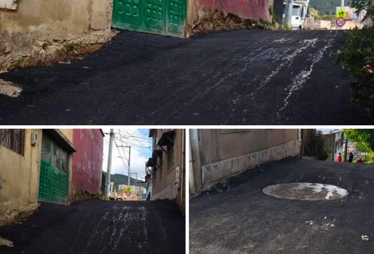 San Cristóbal estrena nueva calle: 123 m² de intervención en la malla vial