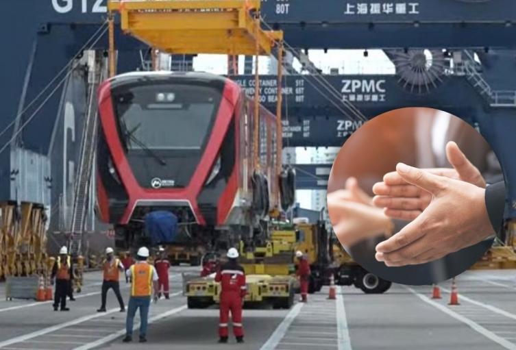 Mensajes por la llegada del Metro de Bogotá Desembarque del Metro de Bogotá en Cartagena