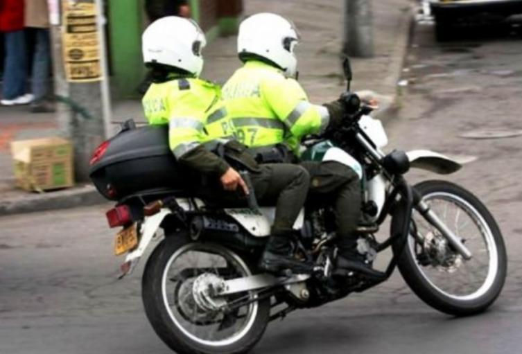 Persecución en moto Persecución en moto
