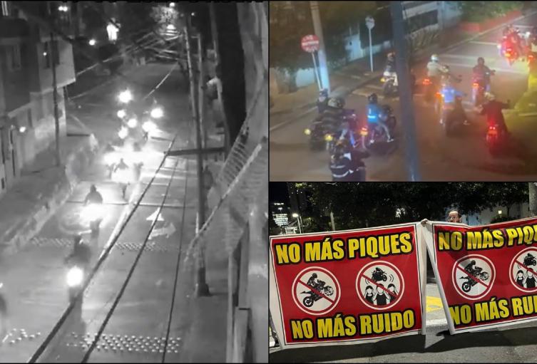 Vecinos de la localidad de Santa Fe se cansaron de los piques de los moteros Vecinos de la localidad de Santa Fe se cansaron de los piques de los moteros