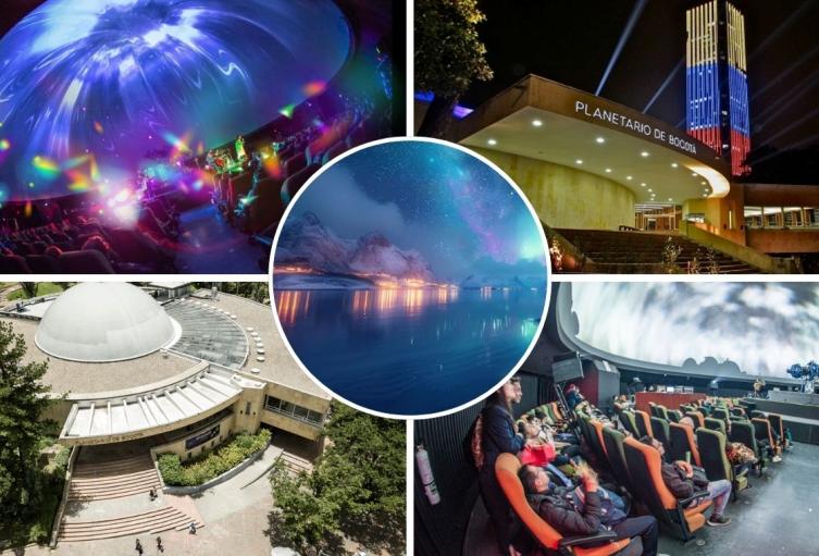 Auroras boreales iluminan el Planetario de Bogotá con ingreso gratis Auroras boreales iluminan el Planetario de Bogotá con ingreso gratis