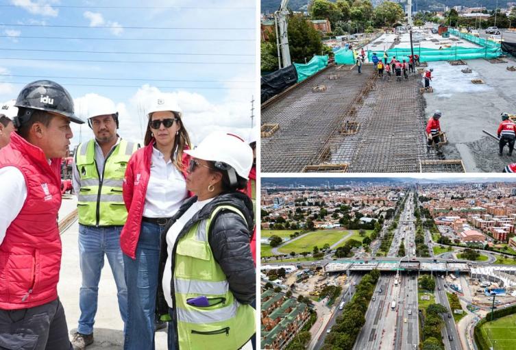 IDU reporta avances del puente en la 153 con Autonorte: obra ya toma forma IDU reporta avances del puente en la 153 con Autonorte: obra ya toma forma