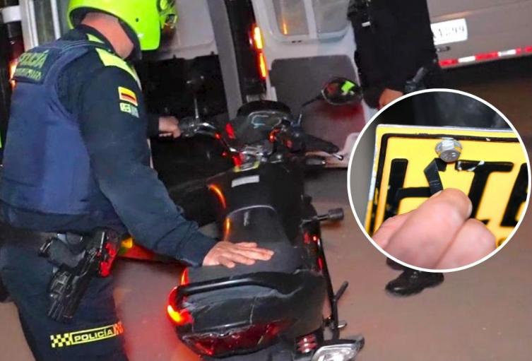 Recuperan moto robada en Suba: la tenían escondida en un parqueadero Recuperan moto robada en Suba: la tenían escondida en un parqueadero