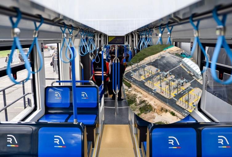 RegioTram de Occidente estrena subestación de energía (imagen de referencia) Sillas de vagón de RegioTram de Occidente