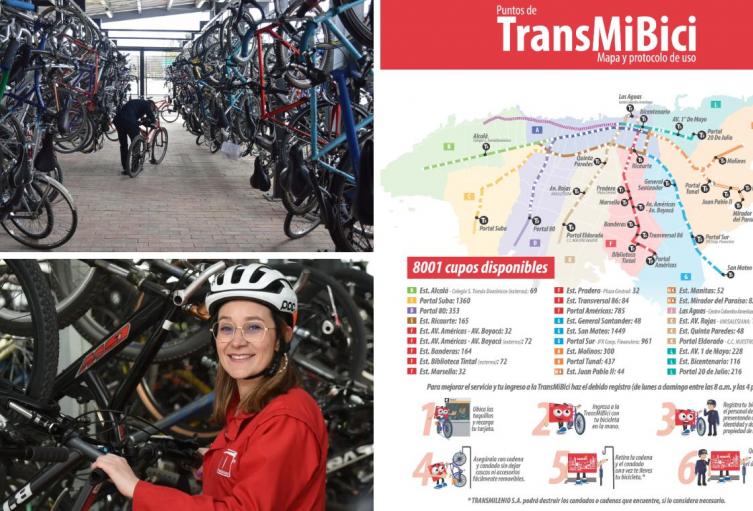 Ricaurte renovó su TransMiBici: ahora tiene 165 cupos para bicicletas Ricaurte renovó su TransMiBici: ahora tiene 165 cupos para bicicletas
