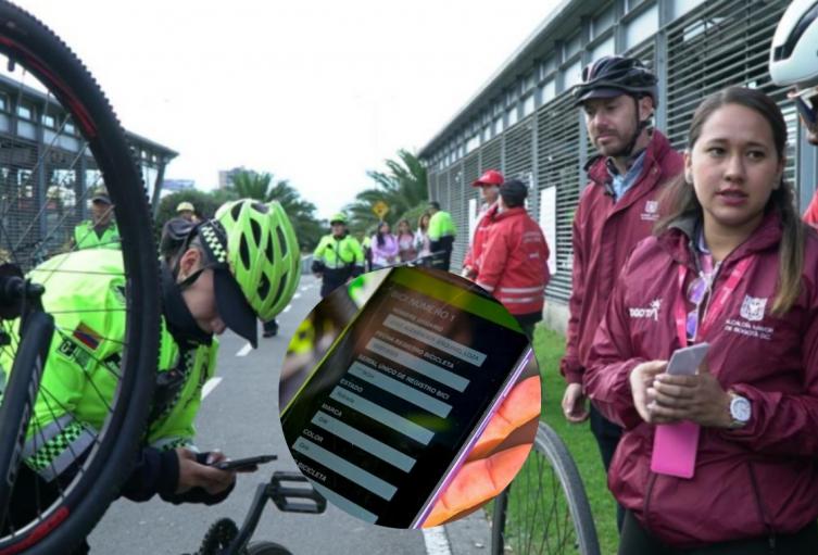 Robo de bicicletas en Bogotá