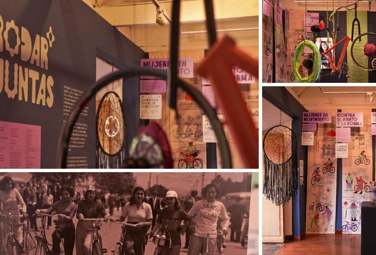 Museo de Bogotá inaugura Rodar Juntas, un homenaje a mujeres ciclistas