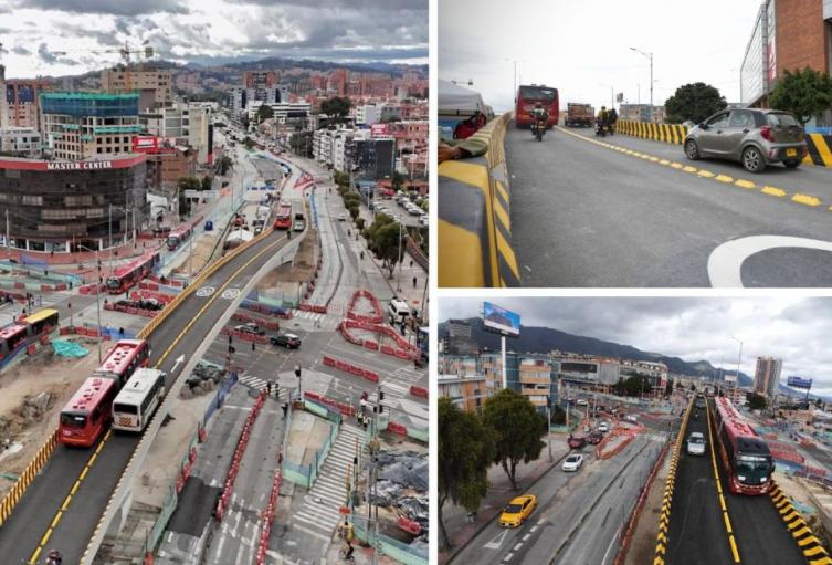 Se complica la movilidad en la calle 100 Cierre total en puente vehicular Se complica la movilidad en la calle 100 Cierre total en puente vehicular