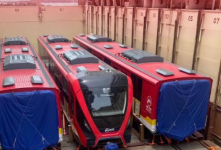 Segundo tren del Metro va a toda Chinos tienen fecha de entrega Segundo tren del Metro va a toda Chinos tienen fecha de entrega