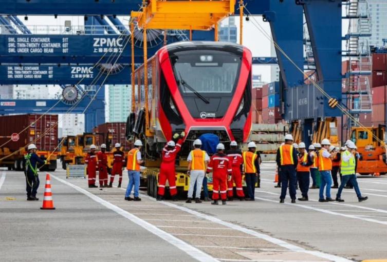 Todo listo para llegada a Bogotá del primer tren del metro Todo listo para llegada a Bogotá del primer tren del metro