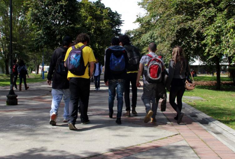 Subsidio de transporte a estudiantes en Funza Estudiantes universitarios en la Universidad Nacional