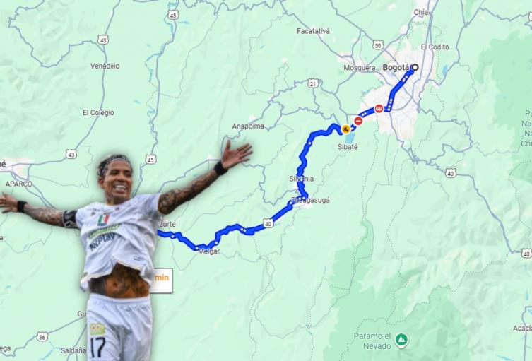 Ruta de Bogotá a Chicoral Ruta de Bogotá a Chicoral, Tolima, tierra de Dayro Moreno