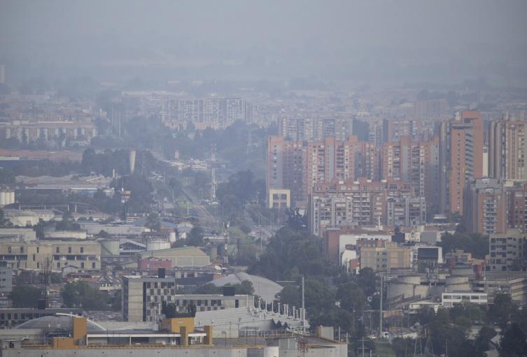 Contaminación en Bogotá