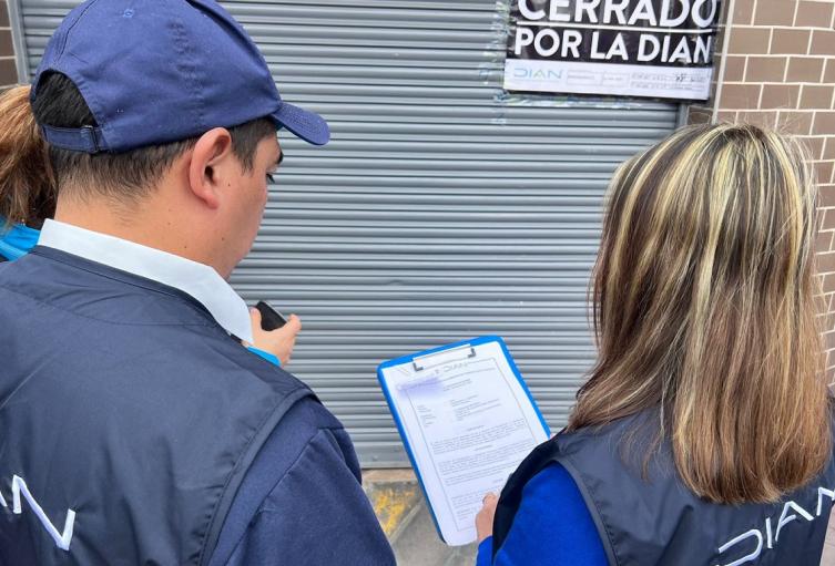 Dian cierra establecimientos en Bogotá Dian cierra establecimientos en Bogotá
