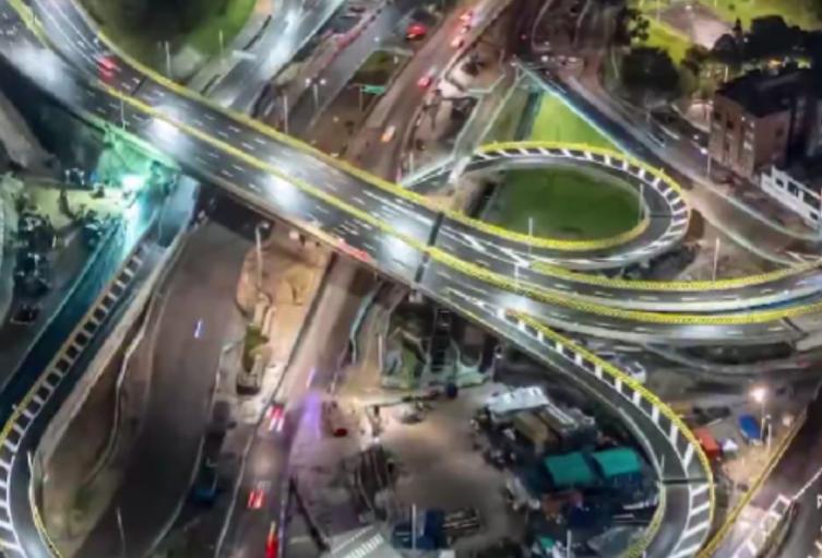 Entregarían megaobra con años de retraso atraviesa una montaña de Bogotá Entregarían megaobra con años de retraso atraviesa una montaña de Bogotá