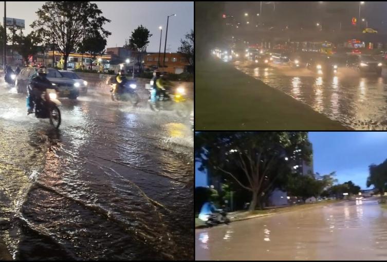 Encharcamientos e inundiaciones en las calles de Bogotá, 13 de octubre de 2025 Encharcamientos e inundiaciones en las calles de Bogotá, 13 de octubre de 2025