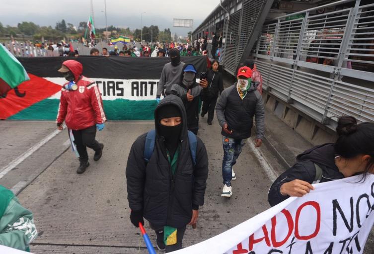 Manifestaciones en Bogotá el 24 de octubre del 2025 Manifestaciones en Bogotá el 24 de octubre del 2025