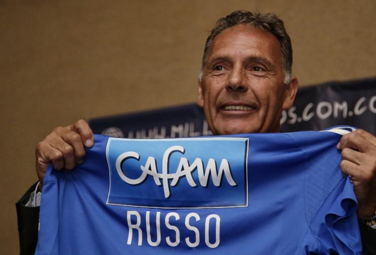 Presentación de Miguel Ángel Russo en Millonarios
