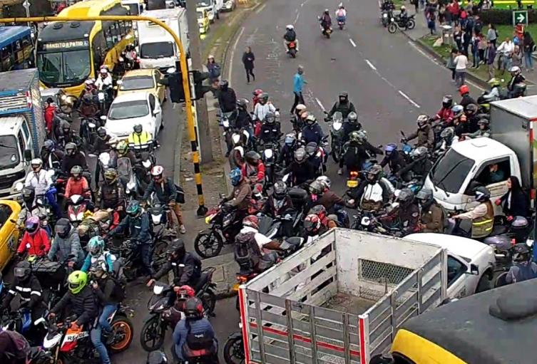 Trancones en Suba el 8 de octubre