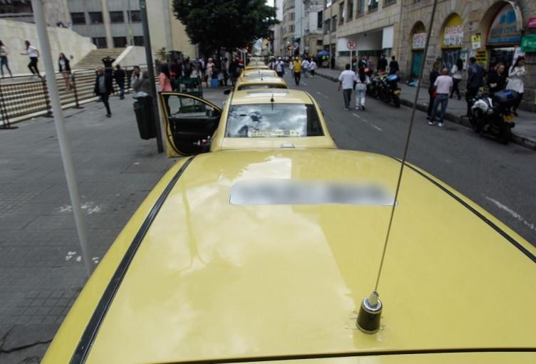 Robo en taxi de Bogotá