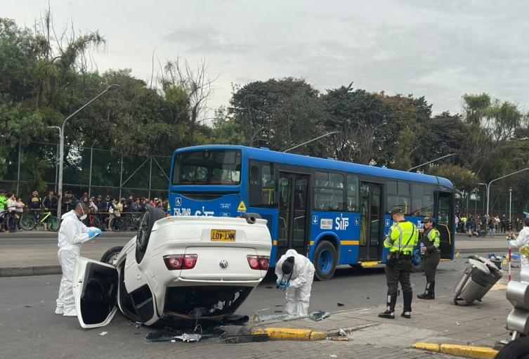 Accidente en avenida Mutis; imputarán a presunto responsable