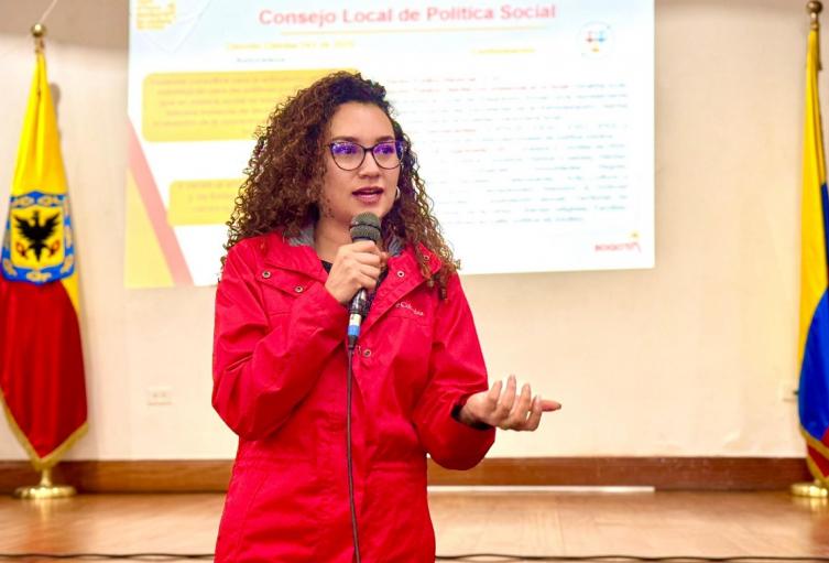 Alcaldesa local de Barrios Unidos, Melissa Morales