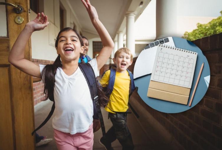 Calendario de vacaciones escolares 2026