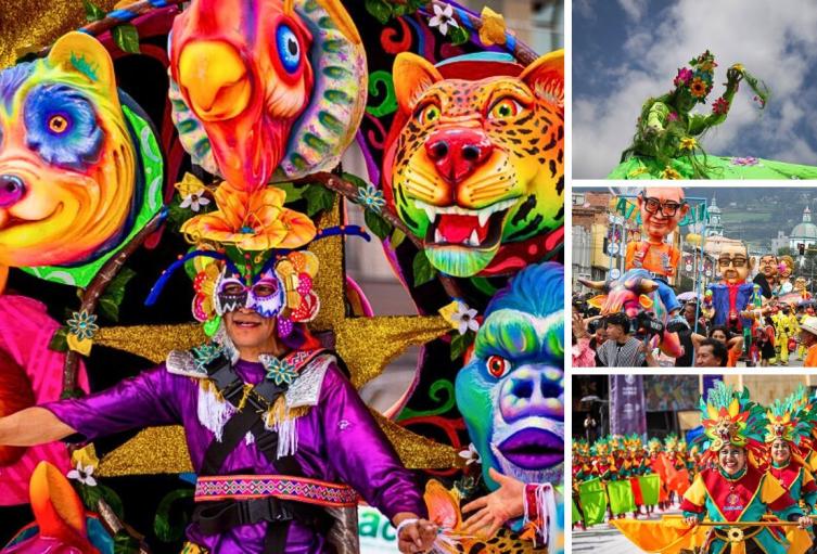 Pasto trae su Carnaval de Negros y Blancos a Bogotá para enamorar rolos
