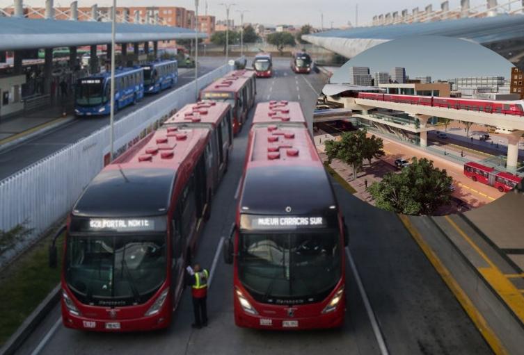 Cierre del portal no los deja tirados TransMilenio reacciona al instante 