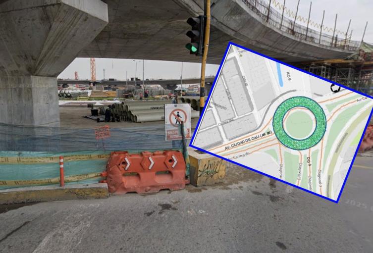 Cierre en la avenida Ciudad de Cali con Américas