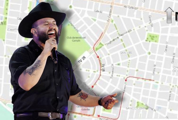 Bogotá se alista para Carín León: cierres y desvíos este fin de semana