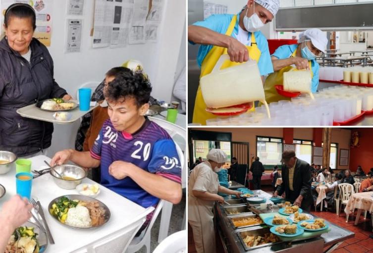 Comedores comunitarios en Bogotá