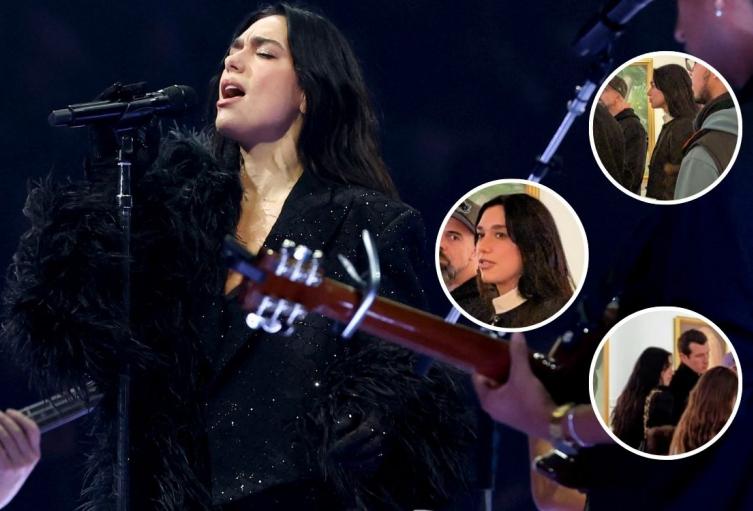 Dua Lipa sorprendió en Bogotá: visitó el centro y grabó artistas callejeros