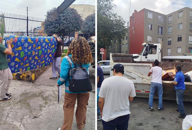 Ecopuntos del 17 al 23 de noviembre: bote escombros sin dolores de cabeza