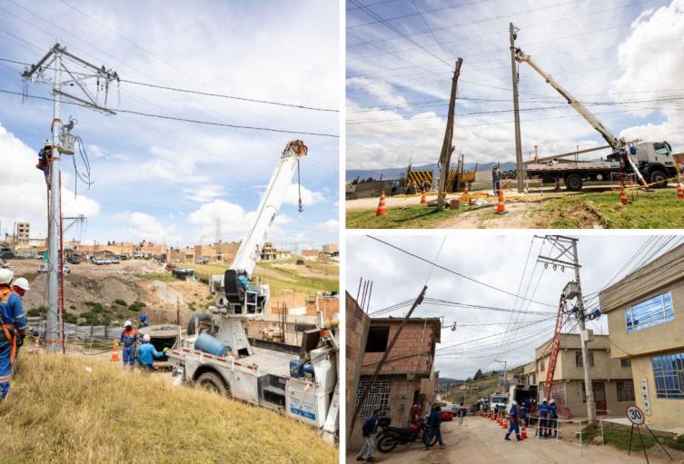 Ciudad Bolívar se ilumina: 560 familias ya cuentan con energía eléctrica